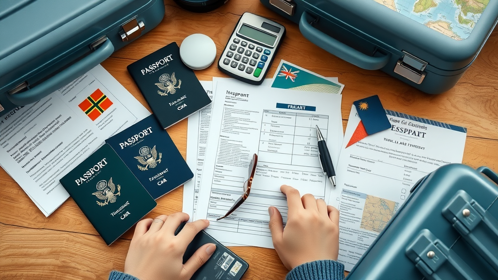 travel essentials for expat living tips, passports, bank cards, visas, insurance forms, moving abroad