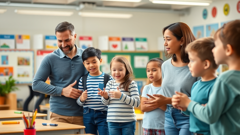 abroad with family: Parents and children visit international school, adapting to new education system abroad